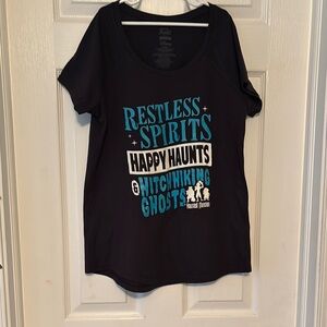 Disney Black Relaxed Short Sleeve Tee